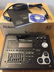 Flawless Roland TD-30/TD30 V-Drums Sound Module less than one year old
