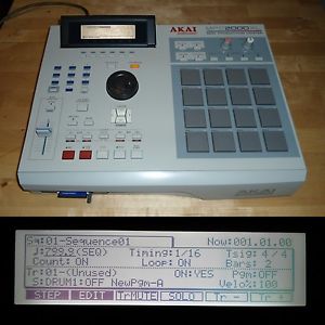 Akai MPC 2000XL 8 Outs 1GB CF Card Drive 32MB RAM FULLY SERVICED