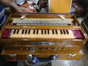 Professional Portable Harmonium 9 Scale Changer for Concert, Bhajan, Kirtan