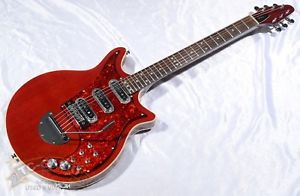 Greco BM-900 1977 RedSpecial Used Guitar w/Hardcase Free Ship'g from Japan #Rg66
