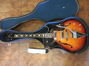 Kawai 175 Clone Jazz Jumbo Body Archtop Electric Guitar w/ Case WOW