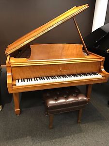 Steinway & Sons Model M Custom Satinwood Finish