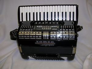 Iorio Piano Accordion, Model KS-402, 37 Treble  & 96 Bass Keys, with Midi.