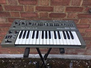 ✯SUPER!✯ROLAND SH-101 SH101 SYNTH *PRO SERVICED* ACID TECHNO HOUSE SYNTHESIZER