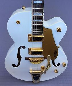 Gretsch G5420T Electromatic Hollowbody Electric Guitar In Snow Crest White
