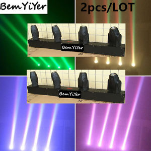 2pcs/lot 4X10W led mini beam moving head light/Quad-RGBW/event bar/4beam/dj show