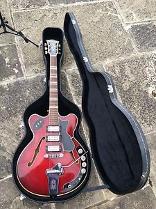 Vintage and Rare - 1970s Höfner 4575 verithin semi-hollow Guitar (electric)