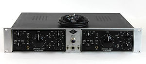 Universal Audio 2-610 Dual Channel Tube Preamplifier Preamp Mic/Instrument Pre
