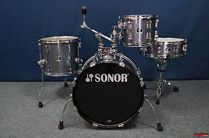 Sonor Special Edition "Player" Shellset in "Black Galaxy Sparkle" - 20,10,14"+SD