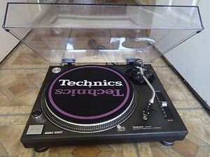 TECHNICS SL1200mk2 BLACK PROFESSIONAL DIRECT DRIVE TURNTABLE +TECHNICS HEADSHELL