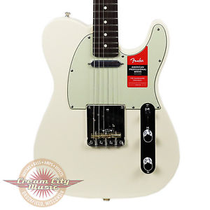 Brand New Fender American Professional Telecaster Rosewood in Olympic White Demo