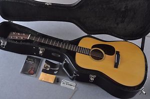 Brand New 2016 Martin D-18 Standard Natural Acoustic Guitar #2043567