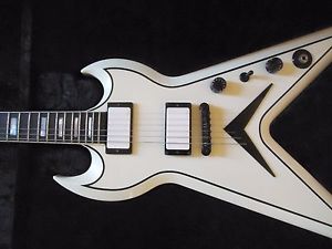 2007 DEAN USA SPLITTAIL Zakk Wylde SGV Electric Guitar White Rare w/OHC