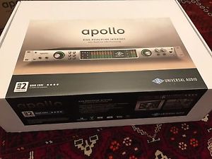 Universal Audio Apollo QUAD Thunderbolt Firewire Audio Interface+$3700- 24 plugs