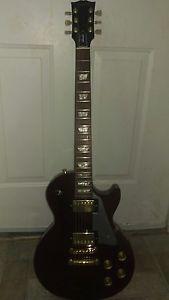 Gibson Les Paul Studio Electric Guitar, 1996. Red with Gold Hardware. Case