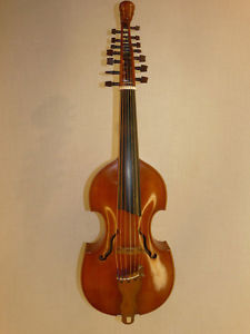 Viole d'amour faite par Marius Didier et fils - Viola d'amore  by Marius DIDIER