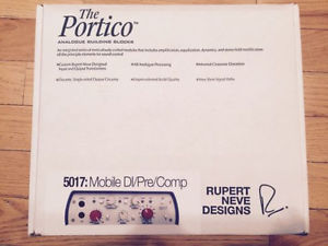 Rupert Neve Designs Portico 5017 Mobile DI Mic and Instrument Preamp, Compressor