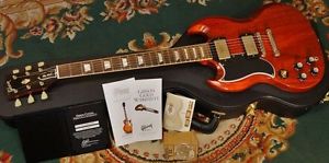 Gibson Custom Shop Historic Collection SG Standard New   Lefty w/ Hard case