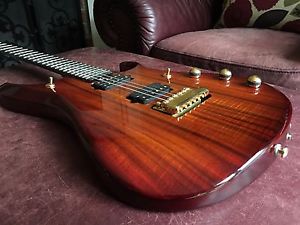 FURTHER REDUCED: Musicman Ball Family Reserve John Patrucci Baritone Koa Guitar