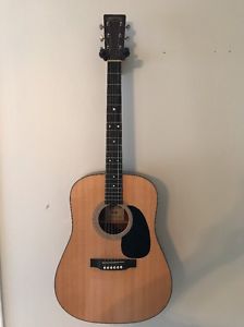 Martin D-1GT Dreadnought Acoustic Guitar Made in USA w/ Original Hard Case