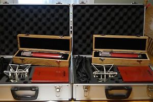 A pair of Avantone CV-12 Large-diaphragm Tube Condenser Microphone Mint Cond.