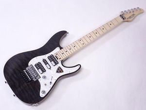 SCHECTER SD-2-24-AL / See-Thru Black / Maple Fingerboard FROM JAPAN/512