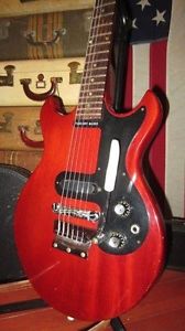 Vintage 1965 Gibson Melody Maker Double Cut Electric Guitar w/ Tremolo OSSC