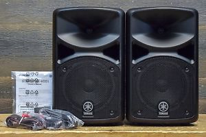 Yamaha STAGEPAS 400i Portable PA System with 8-Channel Mixer and Two 8" Speakers
