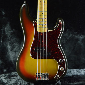 Fender USA 1974 Precision Bass -3 Color Sunburst- Used  w/ Hard case