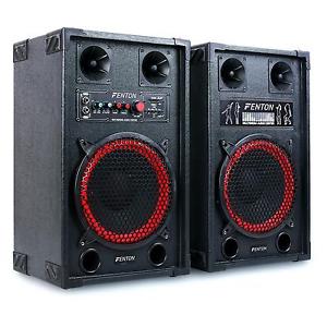 [OCCASION] DJ PA PACK AMPLIFIE ENCEINTES SONO 2X HAUT PARLEUR 10" HIFI KARAOKE U
