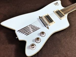 J.Joye Guitars Bel Air White E-Guitar Free Shipping with Original Hard Case