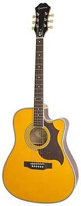 Epiphone EEATANNH1 FT-350SCE Chitarra Elettroacustica con Min-Etune, Naturale An