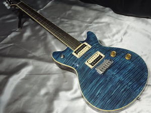 T's Guitars Arc Standard 24 VS100N Rare Blue E-Guitar Free Shipping Ebony