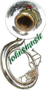 UNIQUE GIFT_SOUSAPHONE_25" VALVE BIG-TUBAMADE OF/FULL BRASS W/bag"BRASS FIN