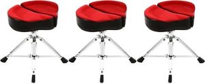 Ahead Spinal-G Saddle Throne - Red (3-pack) Value Bundle