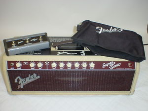Fender Super-Sonic 60 Blonde Guitar Amp Head