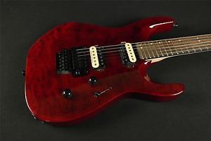 Jackson Pro Series DK2QHT - Rosewood Fingerboard - Transparent Red