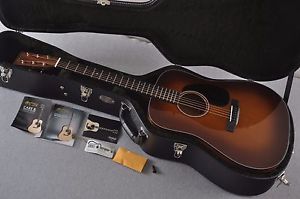 Brand New 2017 Martin D-18 Standard Ambertone Acoustic Guitar #2065719