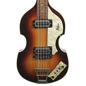 Vintage 1974 Hofner 500/1 Violin Bass Sunburst