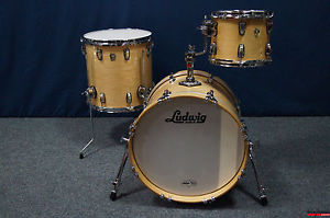 Ludwig USA Classic Maple Shellset in "Natural Maple"  -  18,10,14"
