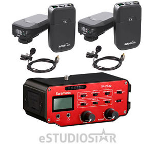 Rode Link Wireless Filmmaker Kit (Pair) w/Universal Adapter for DSLR Cameras NEW
