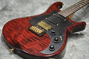 Knaggs Guitars Severn Tier 2 Trembuck HSS Burgundy FROM JAPAN/512