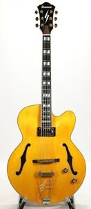 Ibanez PM2 Antique Amber Pat Metheny Signature guitar w/Hard case/456