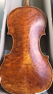 4/4 Geige Michael Strobl Berlin Violine Old German Violin 1915 Branding