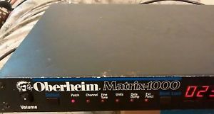 Oberheim Matrix 1000 analog synthesizer