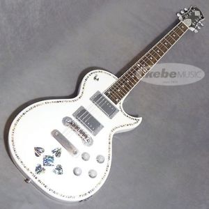 Zemaitis Antanus Superior Series A24SU WHITE PEARL HEART (White)  FROM JAPAN/512