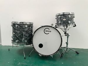 Camco Oaklawn 1960' black diamond pearl Vintage Drum Kit