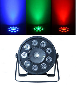 Led Uplight 10 RGB LED DMX512 LED PAR Can Stage Lighting for Wedding KTV DJ Bar