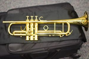 Adams A10 Bb Trumpet Gold Laquered