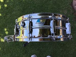 Ludwig Super Sensitive Blue / Olive Badge Snare Drum 5 x 14 Vintage 70's